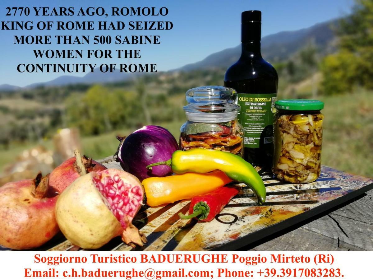 Baduerughe - Valledellago Poggio Mirteto Εξωτερικό φωτογραφία